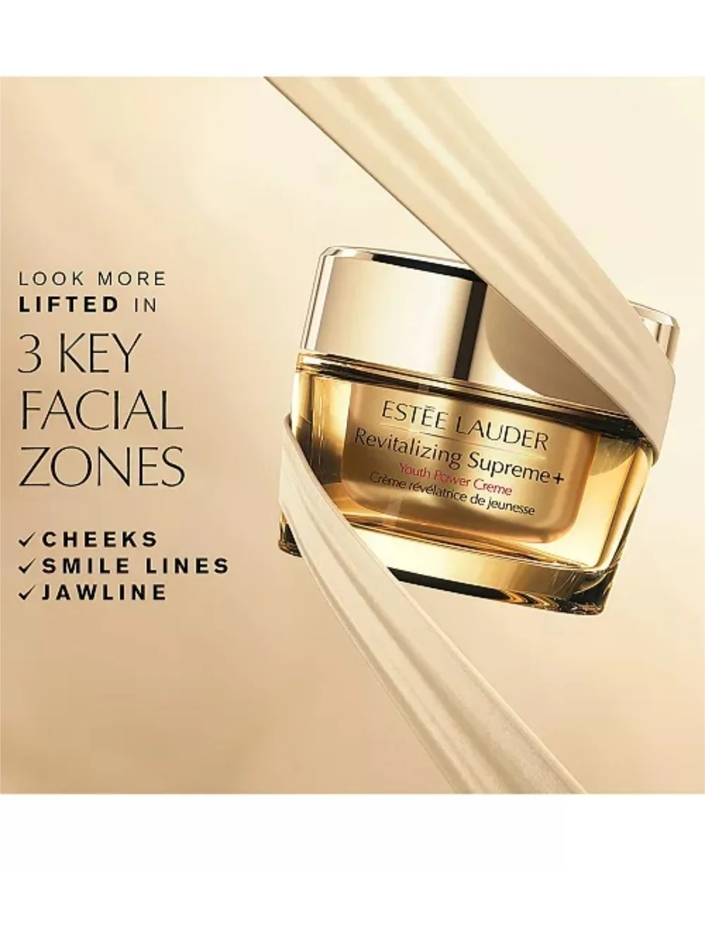 Estee Lauder Revitalizing Supreme+ Youth Power Creme – Cream Moisturizer 1.7 Oz - Picture 5 of 11